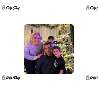 Suport coster, din lemn, personalizat
